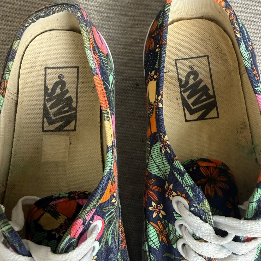 Vans Old Skool (Multi Tropic) Tropical Canvas Shoes Men’s Size 7.5 / Women’s 9 - Picture 6 of 9